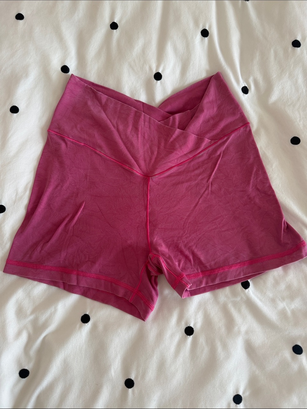 aerie Magenta Athletic Shorts